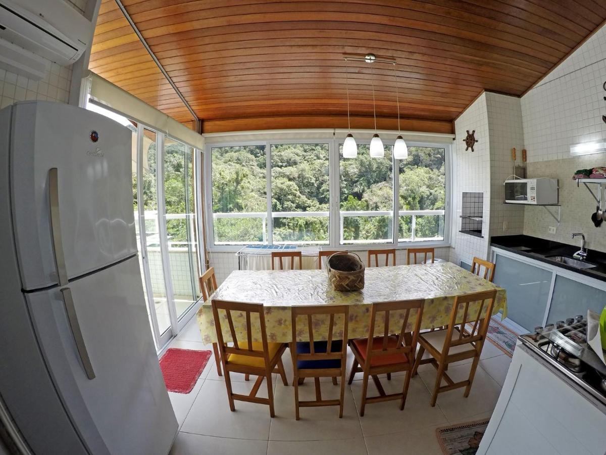 Cobertura Ubatuba Para Familias - Ate 12 Pessoas Exterior foto
